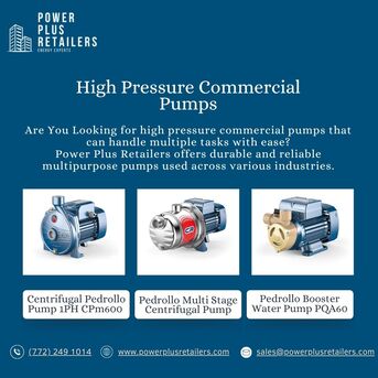 Puerto Rico, Heavy Equipment, USD 450000,  Best Pedrollo Water Pump & Pedrollo Pump Solutions For Efficient Water Systems