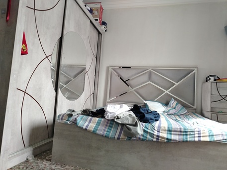 Khobar, Household Items, SAR 3000,  Double Bed Set, Cupboard Side Table Mattress For Sale