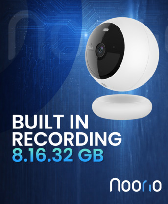Kolkata, Electronics, INR 6490,  Smart Wireless Security Camera Noorio