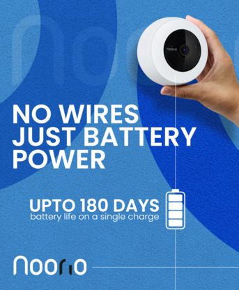 Kolkata, Electronics, INR 6490,  Smart Wireless Security Camera Noorio