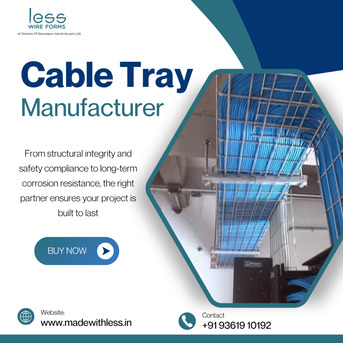 Coimbatore, Electronics, INR 300,  Best Cable Tray Supplier In India - LessWireForm
