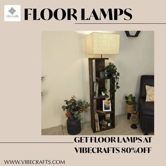 Noida, Household Items, INR 2600,  Floor Lamps &ndash; Modern Lighting By Vibecrafts