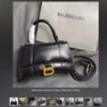 USD 349,  Luxury Balenciaga Style Bags &ndash; Hourglass XS Inspired Design | BragMyBags