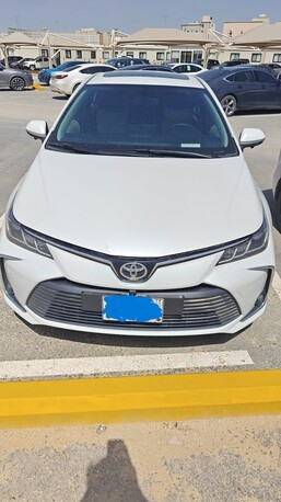 Hofuf, Vehicle Lease Transfer, SAR 5000,  TOYOTA COROLLA 2024 XLI EXECUTIVE MR (2.0 ENGINE) WHITE COLOR 39000 KM