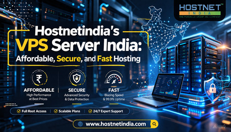 Mumbai, Computer, Hostnetindia&rsquo;s VPS Server India: Affordable, Secure, And Fast Hosting
