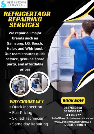 Dubai, Appliance Repair, REFRIGERATOR REPAIRING SERVICE DUBAI