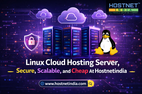 Mumbai, Computer, Linux Cloud Hosting Server, Secure, Scalable, And Cheap At Hostnetindia