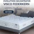 EUR 300,  Evolution Gelmatratze Visco Federkern &ndash; Premium Qualit?t F?r Besseren Schlaf