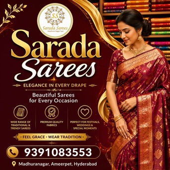 Hyderabad, Fashion & Design, Traditional Sarees In Hyderabad