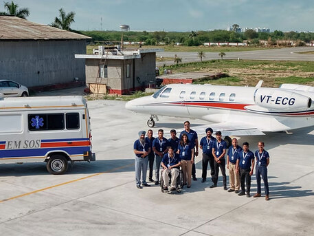 New Delhi, Health, Advanced Life Support Air Ambulance Service In Delhi For Critical Patients | EMSOS Medical