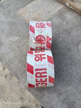 Dammam, Materials, WARNING TAPE