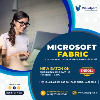 Hyderabad, Lessons Offered, New Microsoft Fabric Online Batch 07th April - Visualpath