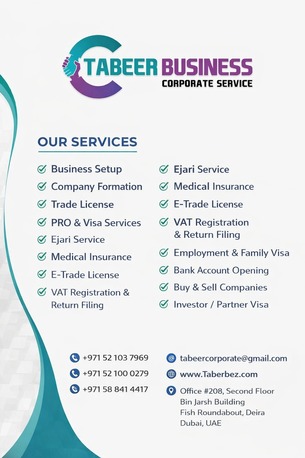 Deira, Business, Discount Offer For Dubai Trade License Renewal And Business Setup