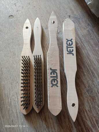 Dammam, Materials, NEW WIRE AND CUP BRUSH