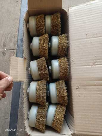 Dammam, Materials, NEW WIRE AND CUP BRUSH