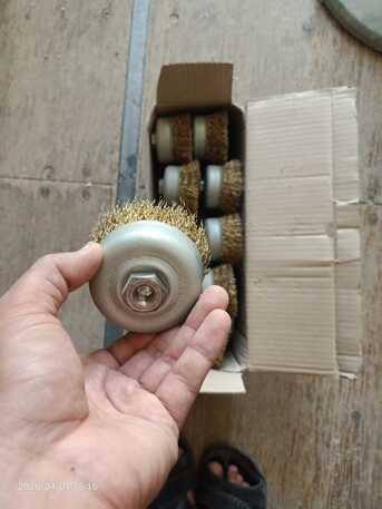Dammam, Materials, NEW WIRE AND CUP BRUSH