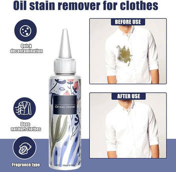 Dubai, Household Items, AED 20,  Instant Oil & Grease Stain Remover - Wash-Free Magic Cleaner