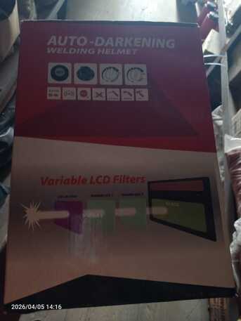 Dammam, Materials, NEW WELDING HELMET AND GLOVES