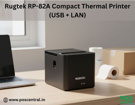 Noida, Computers, INR 4999,  Where To Buy Rugtek RP-82A Compact Thermal Printer (USB + LAN) At Best Price In India?