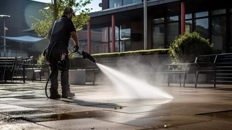 Paris, Construction, Power Pressure Washer Services For Deep & Effective Cleaning