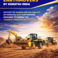 Komatsu,  2026,  100 KM,  Top Quality Earthmovers By  India