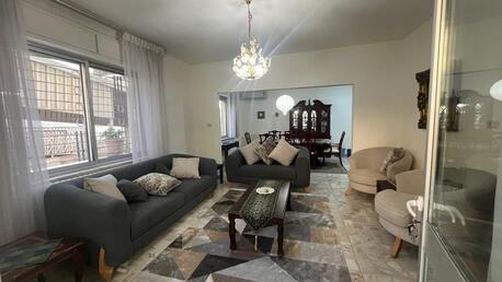 Amman, Apartments/Houses, JOD 14000/year,  Furnished,  3 BR,  200 Sq. Meter,  Ground Floor Apartment For Rent In Jabal Amman