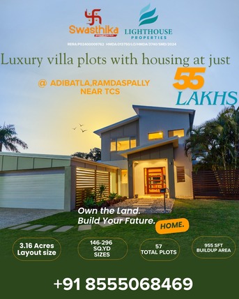 Mumbai, Residential Plots, INR 21000,  157 Sq. Yard,  Swasthika &ndash; Luxury Villa Plots With Housing