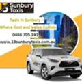 Stress-Free Airport Transfers With 13 Sunbury Taxis