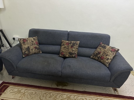 Jeddah, Furniture, SAR 600,  Used 2 Seater + 3 Seater Sofa