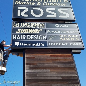 New York, Business, Custom Pylon Signs For High Visibility Business Branding