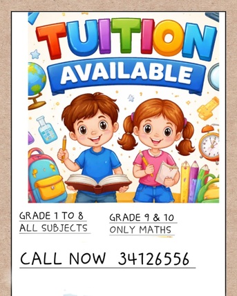 Muharraq, Lessons Offered, Tuition Available For Maths