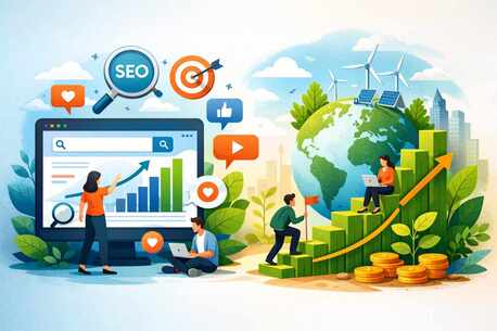 Paris, Business, Build Strong Online Visibility With Sustainable Growth