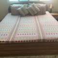 BHD 35,  King Size Bed With Mattress And 1 Side Table