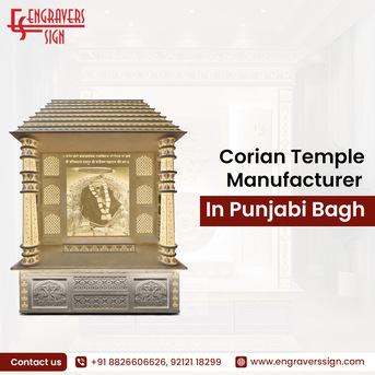 New Delhi, Furniture, Corian Temple Manufacturer In Punjabi Bagh For Elegant Designs