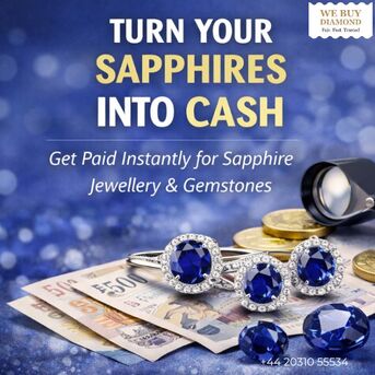 London, Items Wanted, 💎 Sell Your Sapphire Gemstones Online &ndash; Trusted UK Buyers