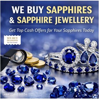 London, Items Wanted, 💎 Sell Your Sapphire Gemstones Online &ndash; Trusted UK Buyers