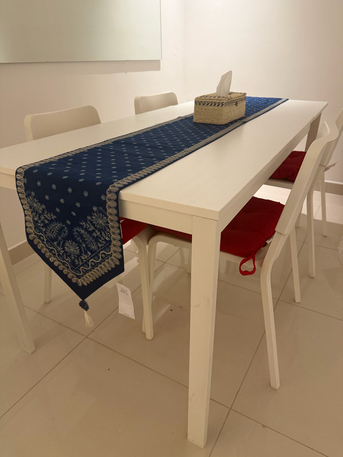 Riyadh, Furniture, SAR 500,  IKEA Extendable Dining Table + 4 Chairs &ndash; Excellent Condition