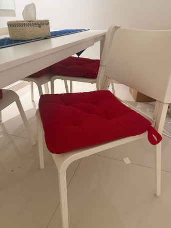 Riyadh, Furniture, SAR 500,  IKEA Extendable Dining Table + 4 Chairs &ndash; Excellent Condition