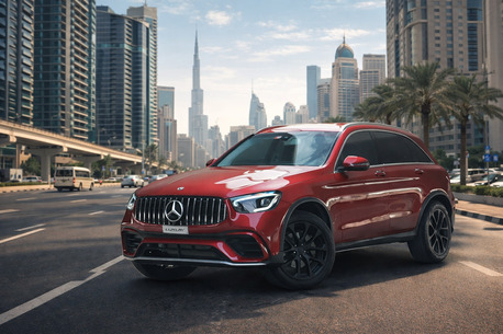 Al Barsha, Automotive, Rent Mercedes GLC 300 In Dubai For 329AED Per 2 Days