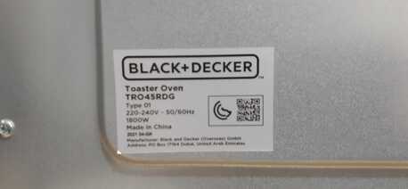 Jeddah, Household Items, SAR 300,  ELECTRIC OVEN BLACK&DECKER NEW NOT USED At All