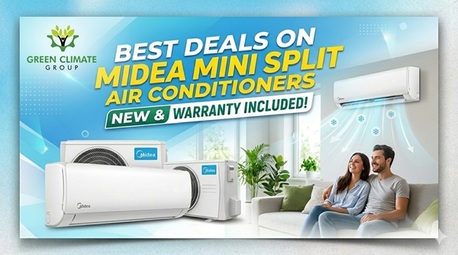 New York, Air Conditioners, USD 1,  Best Deals On Midea Mini Split Air Conditioners &ndash; New & Warranty Included!