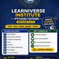 Python Tuition For Class 11 & 12 , 5 Students In A Group Class, Book Before Slot Filled