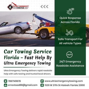New York, Automotive, Fast & Secure Heavy-Duty Towing Florida: 24/7 Support For Cars And Trucks