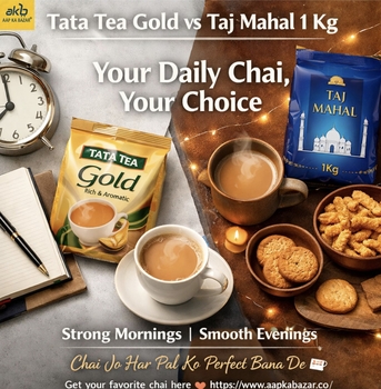 New Delhi, Household, Tata Tea Gold Vs Taj Mahal 1 Kg: Which Chai Is Better?