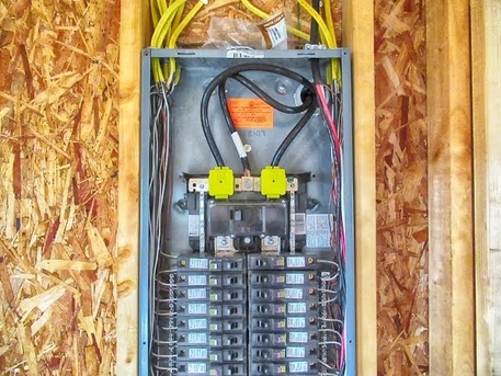 Dammam, Construction, Electrical Work.  کھربائی مبانی