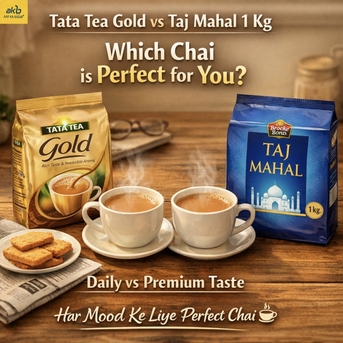 New Delhi, Household, Tata Tea Gold Vs Taj Mahal 1 Kg: Daily Vs Premium Chai