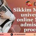 Sikkim Manipal  University Online Mcom Admission Process