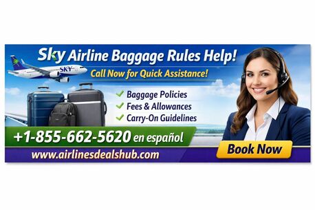 New York, Travel, Sky Airline Baggage Rules Help Call Now For Quick Assistance!