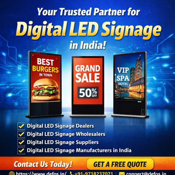 Gurugram, Wholesale Products, Digital Led Signage Manufacturers In India | Defos Desgn