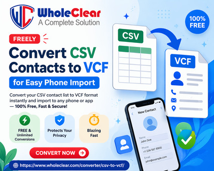 New York, Computer, Freely Convert CSV Contacts To VCF For Easy Phone Import